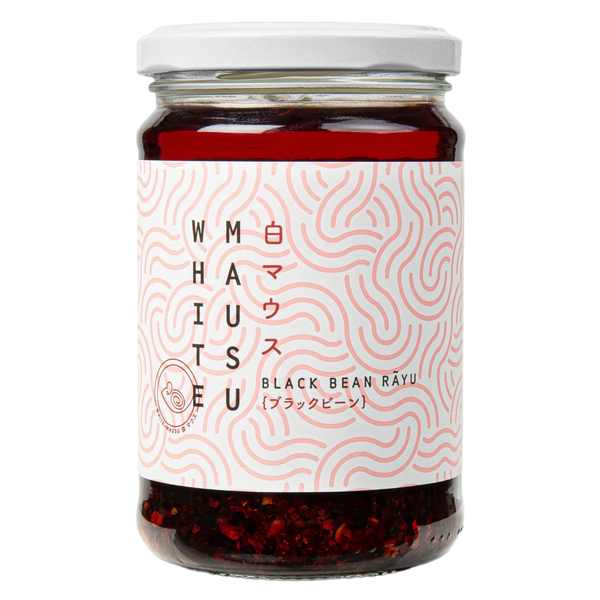 White Mausu - Black Bean Rayu 🫘 - SWEET PEPPER