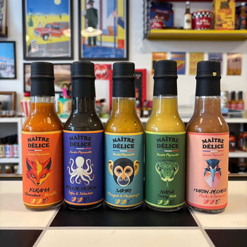 sauce piquante fruitées