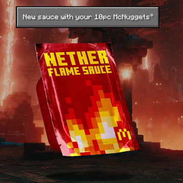🔥 Alternative à la sauce Nether de Mcdo x Minecraft. Le dupe parfait !