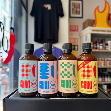 les sauces piquantes Chiki Bam