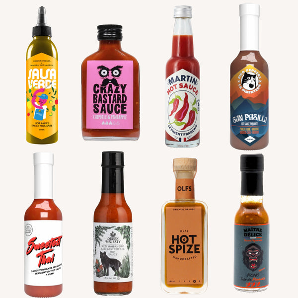 Pack Hot Ones - 8 sauces 🔥🥵 - SWEET PEPPER 
