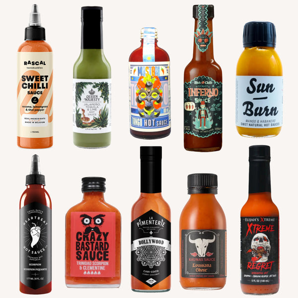 Pack Hot Ones - 10 sauces 🔥🧯🥵