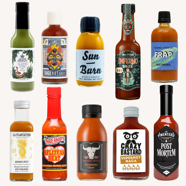 Pack Hot Ones XTREM - 10 Sauces 🥵🔥🧯