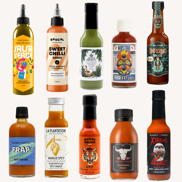 Pack Hot Ones - 10 sauces 🔥🧯🥵