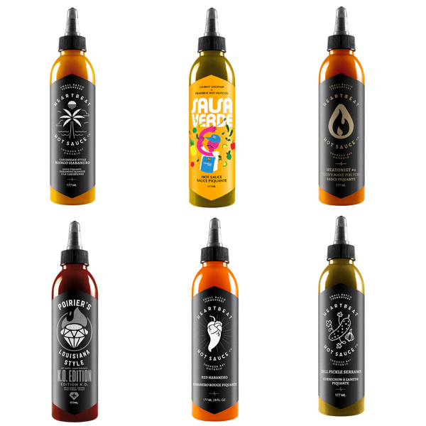 Pack découverte Heartbeat - 6 sauces 🇨🇦 - SWEET PEPPER 