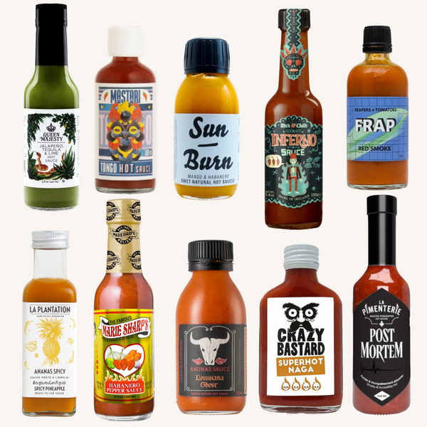Pack Hot Challenge XTREM - 10 Sauces 🥵🔥🧯