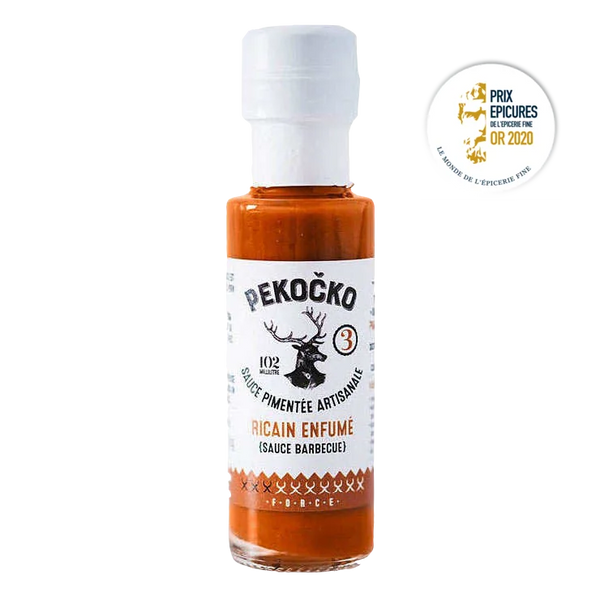 sauce piquante Pekocko - Ricain Enfumé 🤠 - SWEET PEPPER 
