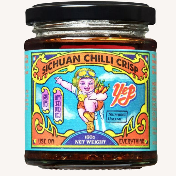 Yep Kitchen - huile piquante Sichuan Chilli Crisp  - SWEET PEPPER 