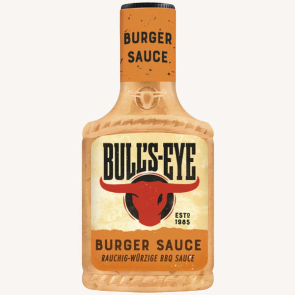 bulls eye sauce burger paprika relish  - SWEET PEPPER