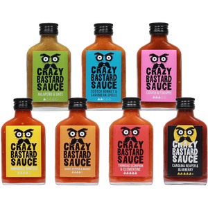Crazy Bastard - Coffret 7 sauces piquantes Hot Ones - SWEET PEPPER 