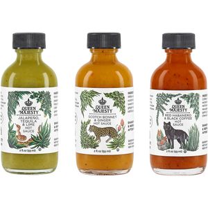 coffret mini sauce piquantes queen majesty  - SWEET PEPPER 