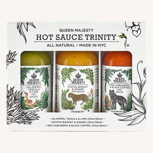 coffret sauce piquantes queen majesty  - SWEET PEPPER 
