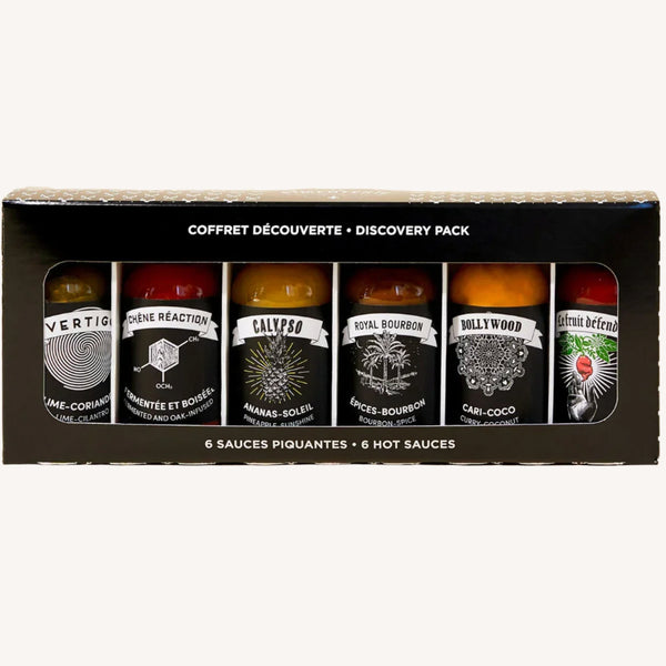 coffret sauces piquantes hot ones pimenterie