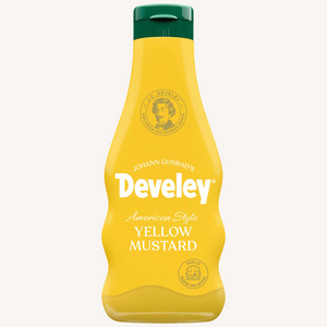 develey sauce moutarde americaine yellow mustard mcdo - SWEET PEPPER