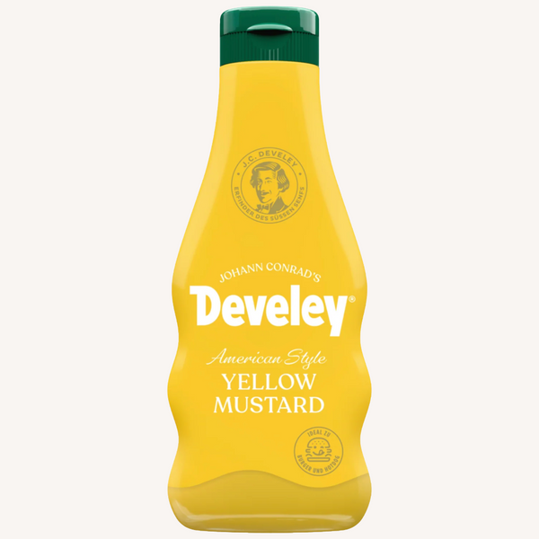 develey sauce moutarde americaine yellow mustard mcdo - SWEET PEPPER