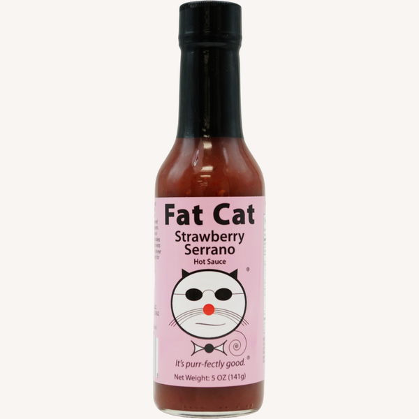 fat cat sauce piquante fraise piment serrano - SWEET PEPPER