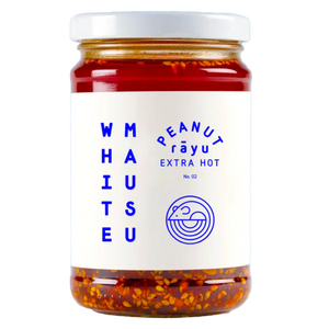 huile piquante - White Mausu - Extra Hot Peanut Ray  - SWEET PEPPER 