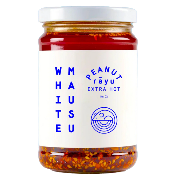huile piquante - White Mausu - Extra Hot Peanut Ray  - SWEET PEPPER 
