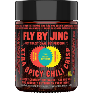 huile piquante Fly By Jing - Xtra Spicy Chili Crisp - SWEET PEPPER 