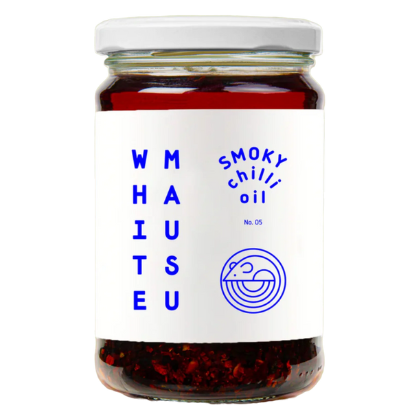 White Mausu - Smoky Chilli Oil  - SWEET huile piquante PEPPER 