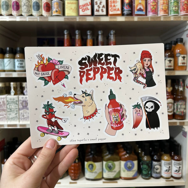 Chloé Ruperto x Sweet Pepper - Stickers 🩹