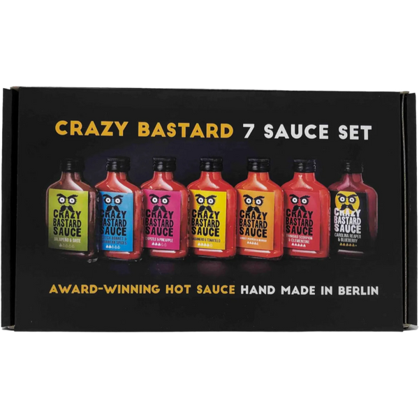 Crazy Bastard - Coffret 7 sauces 🎁
