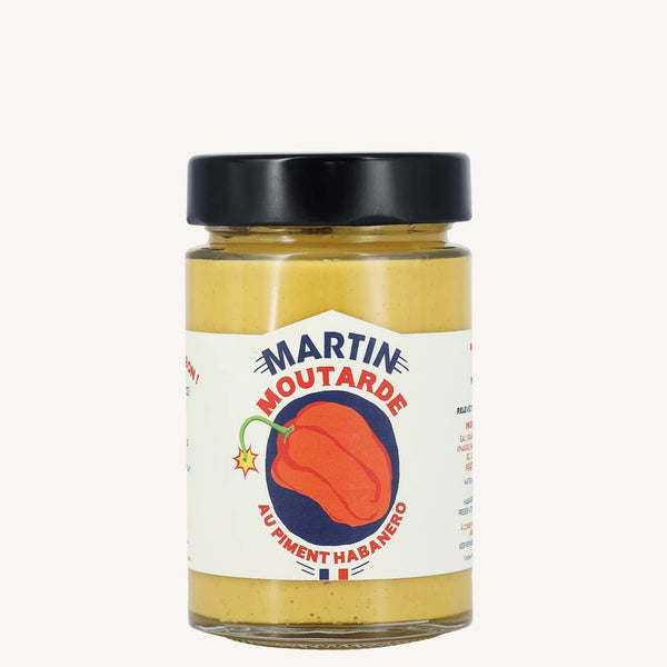 moutarde piment habanero maison martin