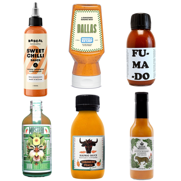 Pack Découverte 6 sauces piquantes - SWEET PEPPER