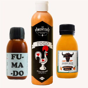 Pack de 3 sauces piquantes à avoir absolument !
