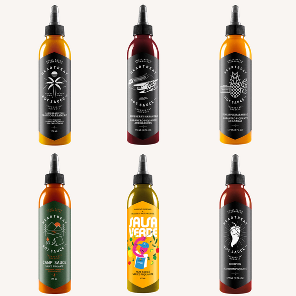 pack sauces piquantes heartbeat  - SWEET PEPPER