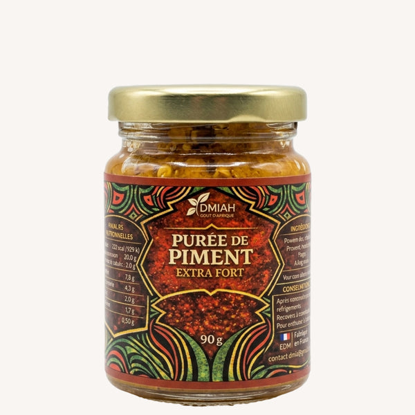 puree piment extra fort antillais habanero dmiah bordeaux - SWEET PEPPER