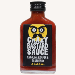 sauce piquante - Crazy Bastard - Reaper & Blueberry Myrtille - SWEET PEPPER 
