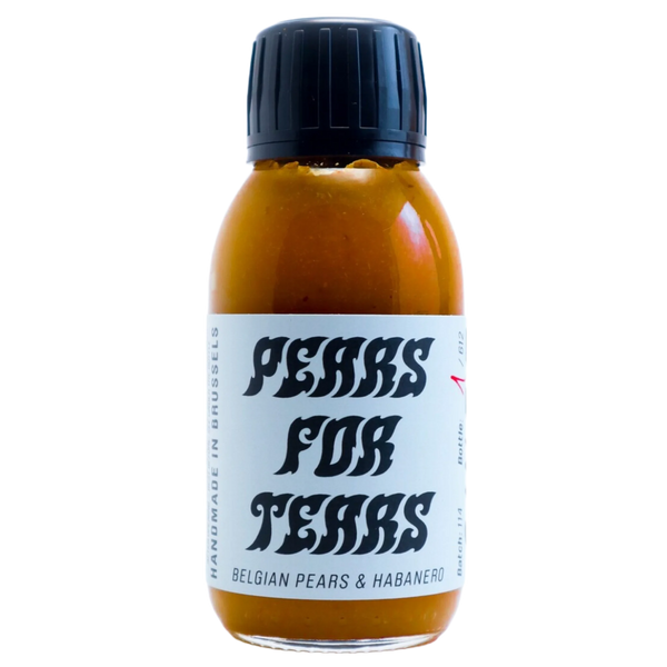 sauce piquante poire piment habanero SWET - PEARS FOR TEARS  - SWEET PEPPER 