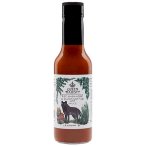 Sauce piquante - Queen Majesty - Habanero & Coffee  - SWEET PEPPER 