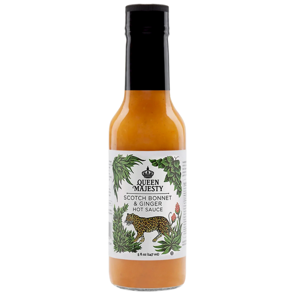 Sauce Piquate - Queen Majesty - Scotch Bonnet & Ginger - SWEET PEPPER 