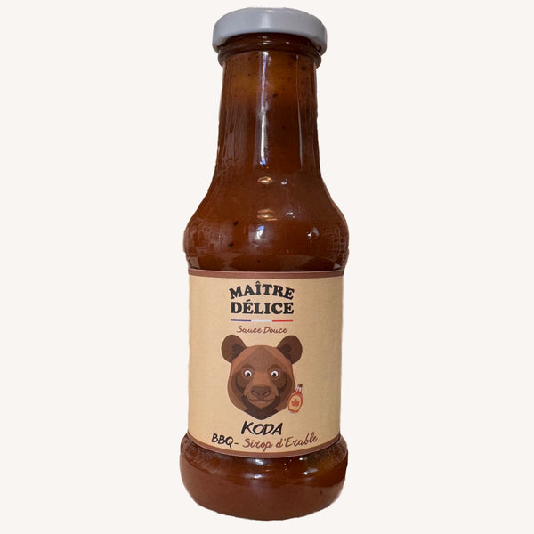 sauce barbecue erable -Maître Délice - Koda  - SWEET PEPPER 