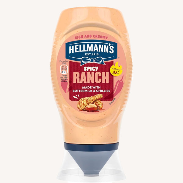 sauce hellmanns spicy ranche piment  - SWEET PEPPER