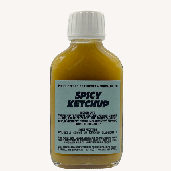 sauce ketchup piment tomate verte loba forcalquier - SWEET PEPPER
