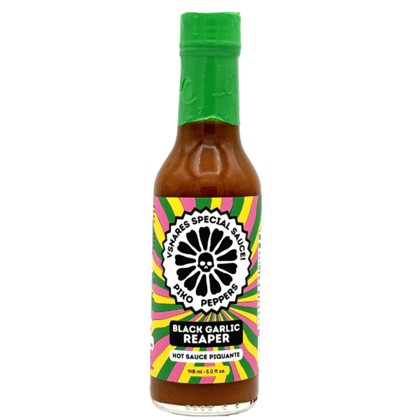 sauce piquante ail noir piment reaper Piko Peppers - Black Garlic Reaper 🧄 - SWEET PEPPER 