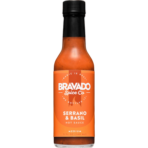 sauce piquante bravado serrano basilic - SWEET PEPPER 