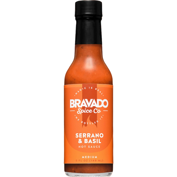 sauce piquante bravado serrano basilic - SWEET PEPPER 