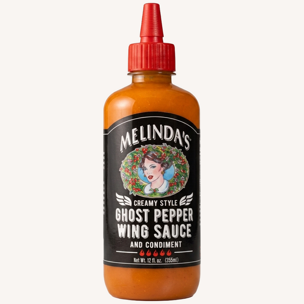 sauce piquante buffalo wing ghost pepper melindas - SWEET PEPPER