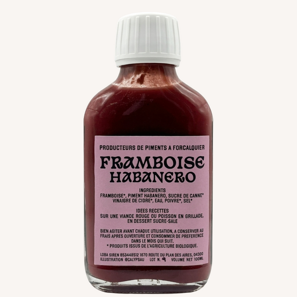 sauce piquante framboise habanero loba forcalquier - SWEET PEPPER