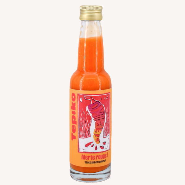sauce piquante habanero Tepiko - Alerte Rouge  - SWEET PEPPER 