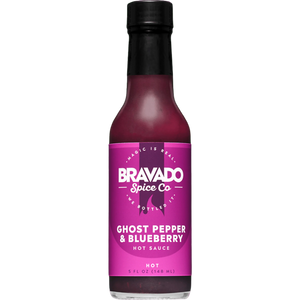 sauce piquante myrtille ghost pepper piment Bravado - Ghost & Blueberry  - SWEET PEPPER 