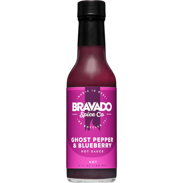 sauce piquante myrtille ghost pepper piment Bravado - Ghost & Blueberry  - SWEET PEPPER 