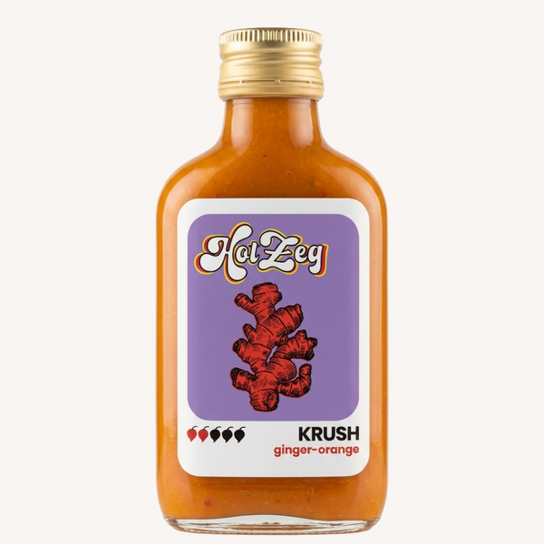 sauce piquante orange gingembre hot zeg - SWEET PEPPER