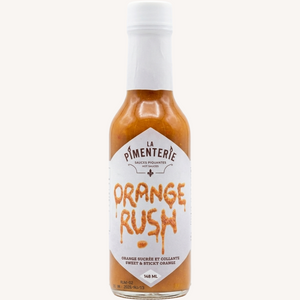 sauce piquante orange rush pimenterie canada - SWEET PEPPER