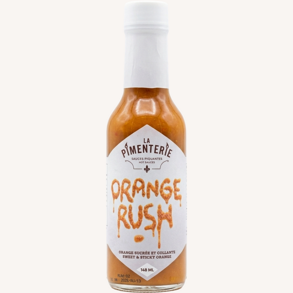 sauce piquante orange rush pimenterie canada - SWEET PEPPER