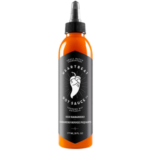 sauce piquante piment habanero rouge heartbeat - SWEET PEPPER 